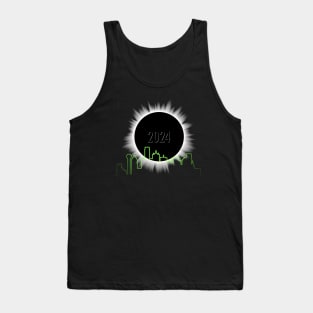 Eclipse 2024 - Dallas Skyline Tank Top